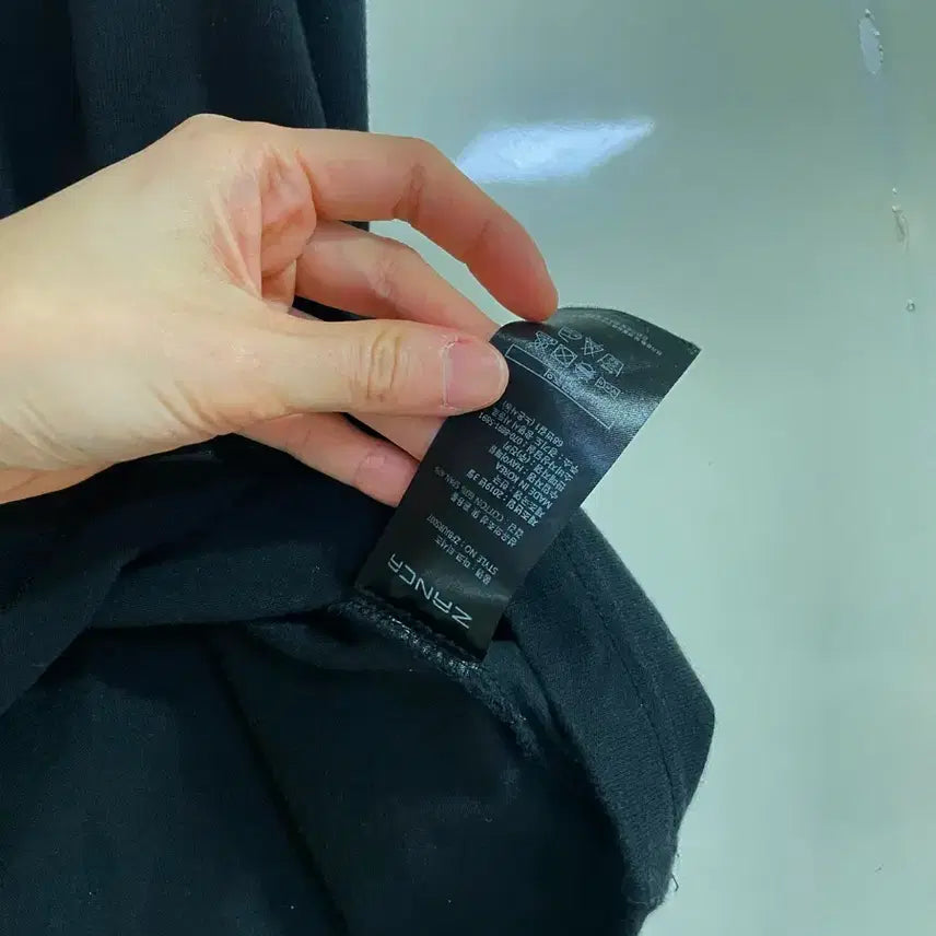 [SOLD OUT] ZANCA 블랙 은하수 프린팅 반팔 티셔츠 남성 L 라지사이즈
