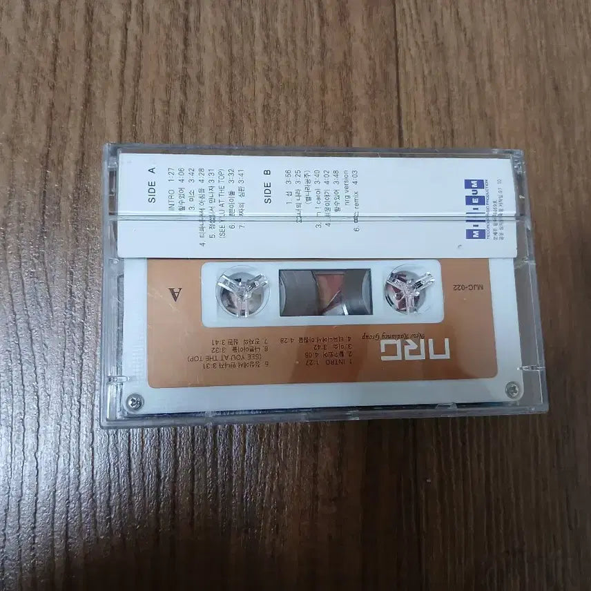 [BUNJANG] NRG 1st Album Cassette Tape / 엔알지 nrg 1집 카세트테이프