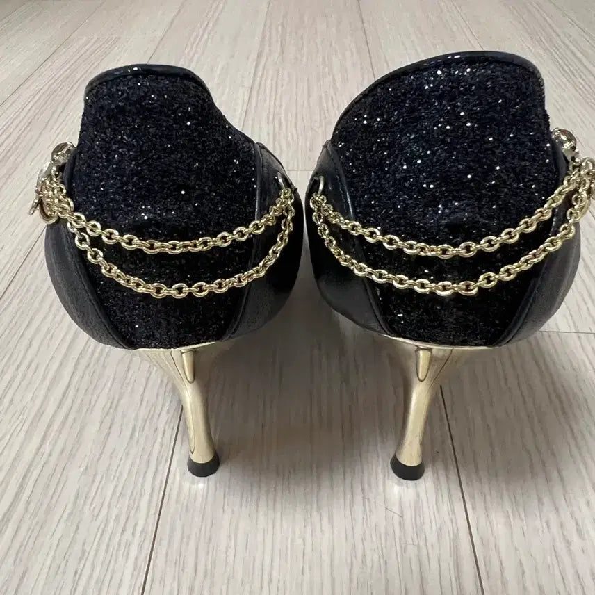 [BUNJANG] Becchino &amp; Sera Blossom Suede Pumps - Black / 베카치노 240E + 세라 블라썸 스웨이드 37