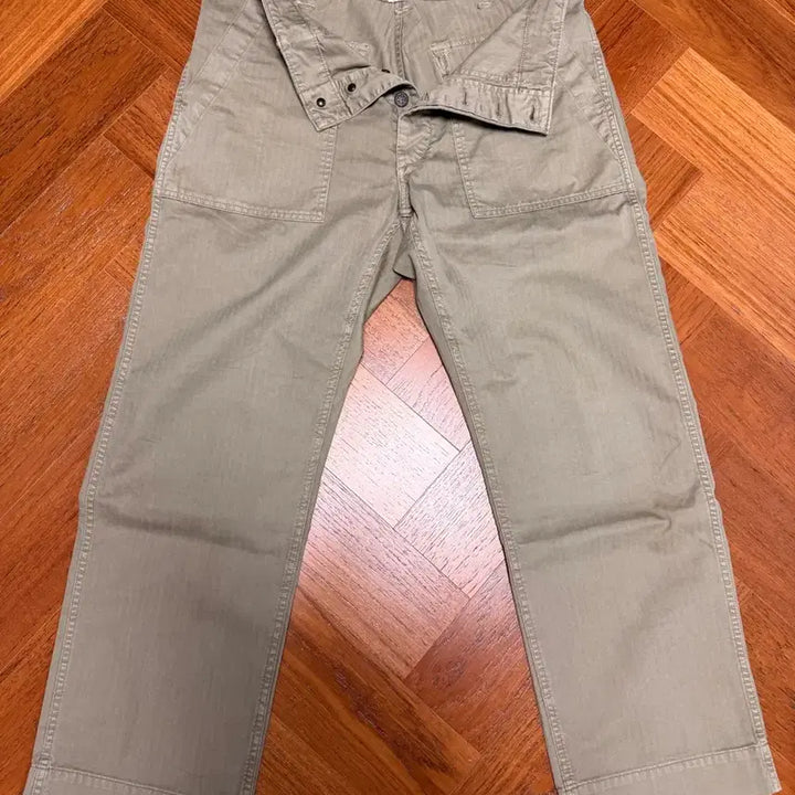 [BUNJANG] RRL Herringbone Fatigue Pants / rrl 더블알엘 헤링본 퍼티그 팬츠