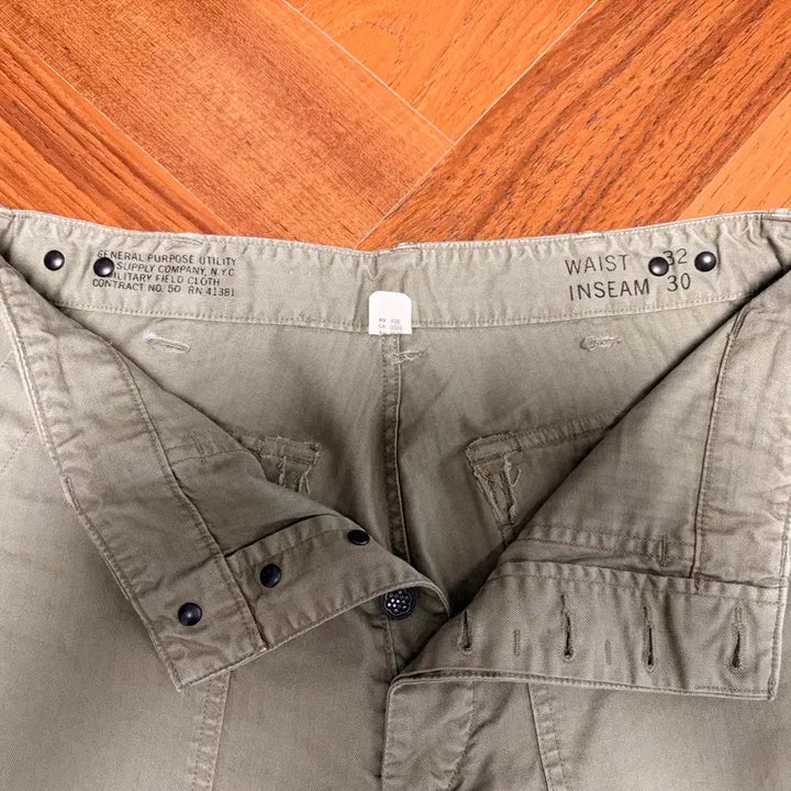 [BUNJANG] RRL Herringbone Fatigue Pants / rrl 더블알엘 헤링본 퍼티그 팬츠