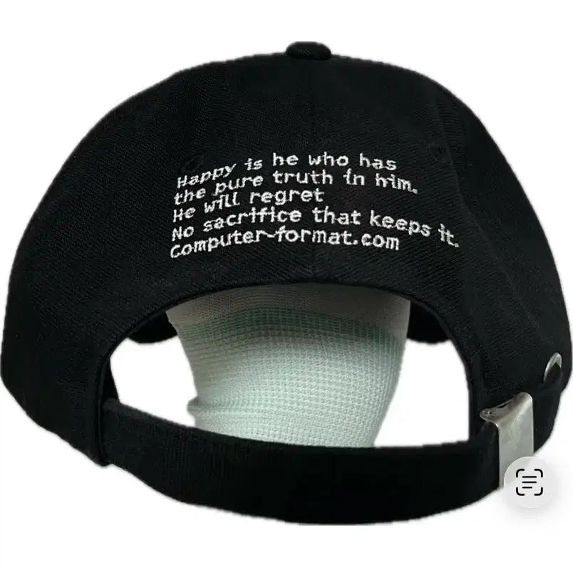 [BUNJANG] OS Faust Cap Black / [os] 컴퓨터 포맷 파우스트 캡 블랙