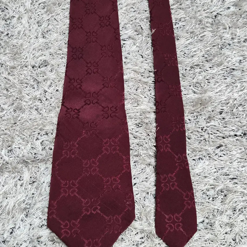 [BUNJANG] Celine Patterned Tie One Size / 셀린느Celine 패턴 넥타이 Free - N25