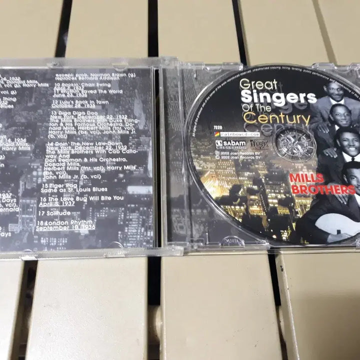 [BUNJANG] Mills Brothers Great Singers of The Century CD / 밀스 브라더스의 명곡들을 담은 CD입니다&