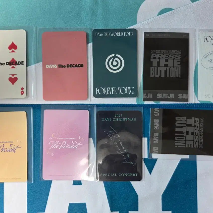 [SOLD OUT] 데이식스 성진 도운 포카 폴라 일괄 판매