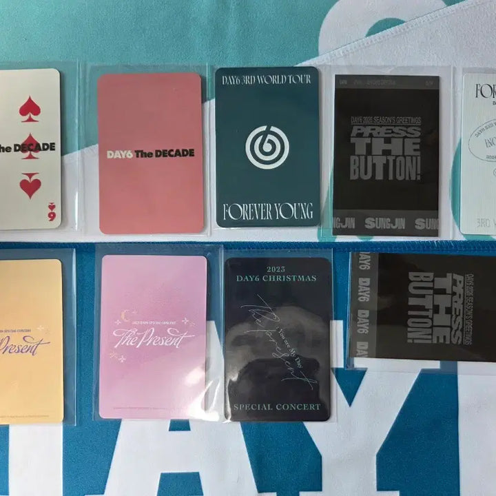 [SOLD OUT] 데이식스 성진 도운 포카 폴라 일괄 판매