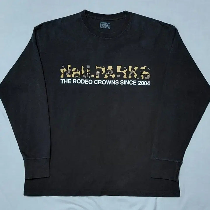 [BUNJANG] Rodeo Crowns Leopard Back Panel Sweatshirt / [L] 로데오 크라운즈(Rodeo Crowns) 백패널 레오파드 맨투맨