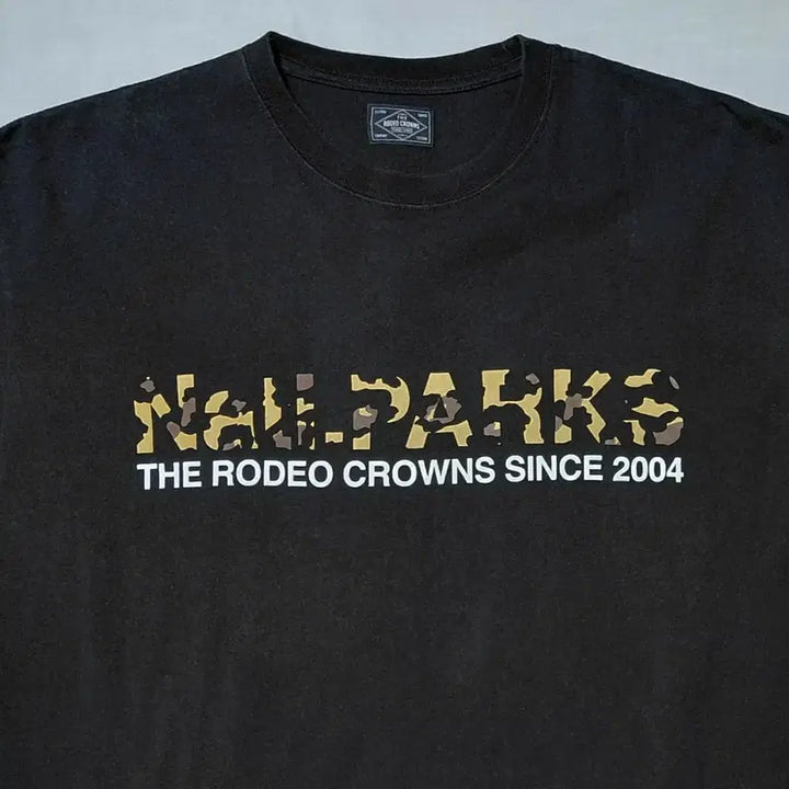 [BUNJANG] Rodeo Crowns Leopard Back Panel Sweatshirt / [L] 로데오 크라운즈(Rodeo Crowns) 백패널 레오파드 맨투맨
