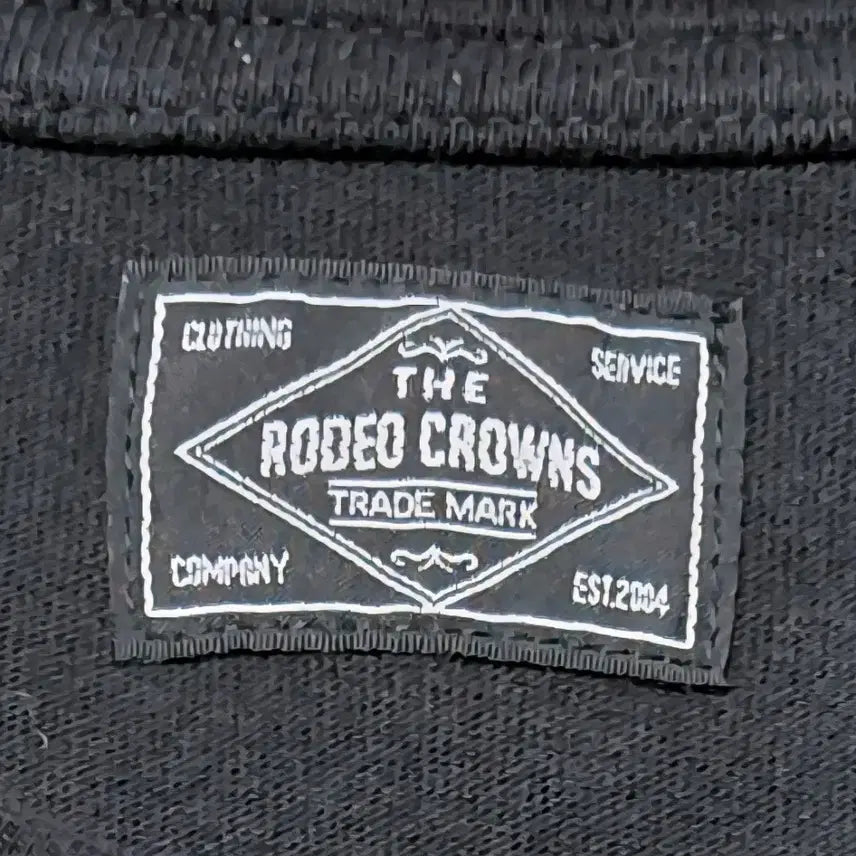 [BUNJANG] Rodeo Crowns Leopard Back Panel Sweatshirt / [L] 로데오 크라운즈(Rodeo Crowns) 백패널 레오파드 맨투맨