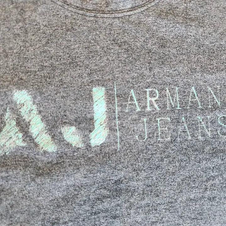 [BUNJANG] Armani Jeans Blue Long-Sleeve T-Shirt / 아르마니진스 블루 긴팔 티셔츠