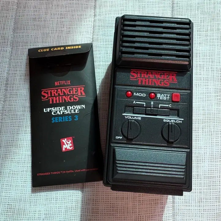 [BUNJANG] Stranger Things Walkie Talkie Yume Capsule Toy Figure / 기묘한 이야기 스띵 무전기 기묘한이야기 무전기 yume 캡슐 토이 피규어