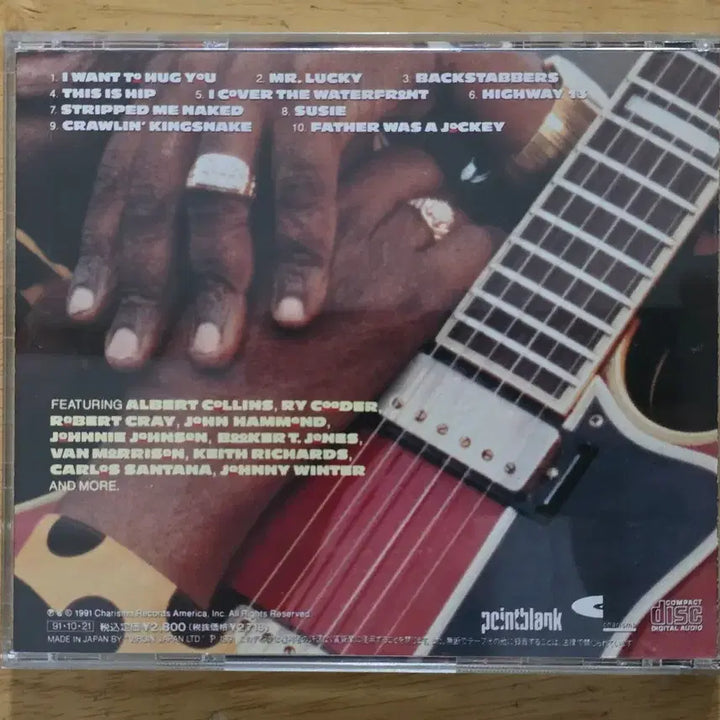 [BUNJANG] John Lee Hooker Mr. Lucky CD / CD 음반 John Lee Hooker 존 리 후커 - Mr. Lucky