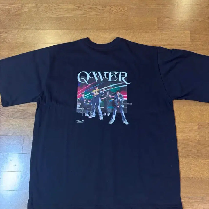 [SOLD OUT] QWER CU 와인 한정판 티셔츠