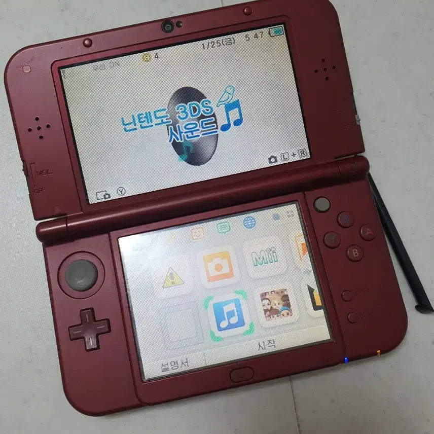 [BUNJANG] New Nintendo 3DS XL Red / 뉴 닌텐도 3ds xl 레드