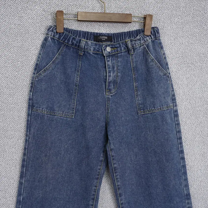 [BUNJANG] Recob 2022 High-Waist Wide Denim Pants M / 레코브 2022 하이웨스트 와이드 데님 팬츠 M
