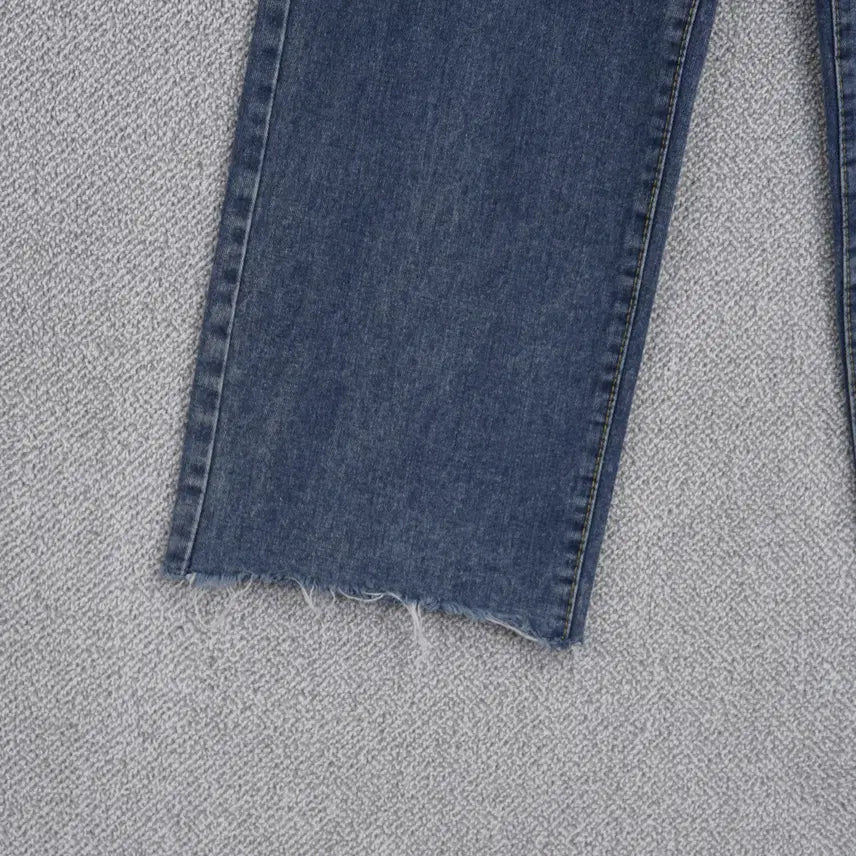 [BUNJANG] Recob 2022 High-Waist Wide Denim Pants M / 레코브 2022 하이웨스트 와이드 데님 팬츠 M