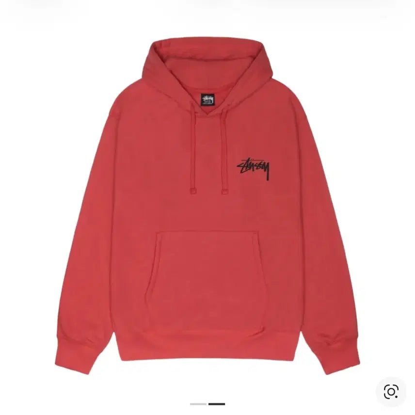[BUNJANG] Stussy Classic Dot Hoodie Pepper / 스투시 클래식 닷 후드 페퍼