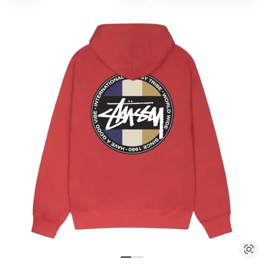 [BUNJANG] Stussy Classic Dot Hoodie Pepper / 스투시 클래식 닷 후드 페퍼