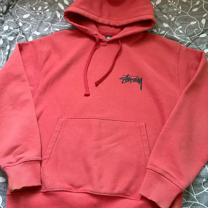 [BUNJANG] Stussy Classic Dot Hoodie Pepper / 스투시 클래식 닷 후드 페퍼