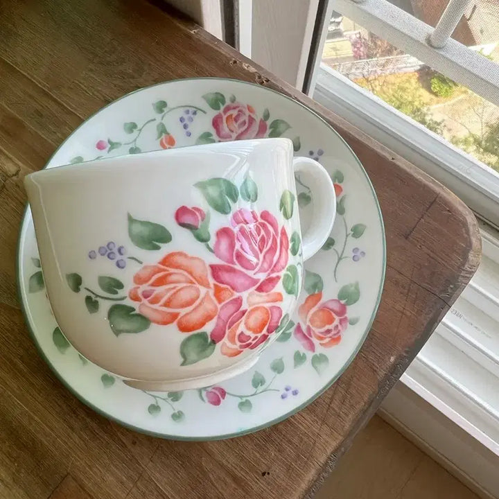 [BUNJANG] Royal Doulton Vintage Tea Cup Duo / 영국 빈티지 로얄덜튼 찻잔 듀오