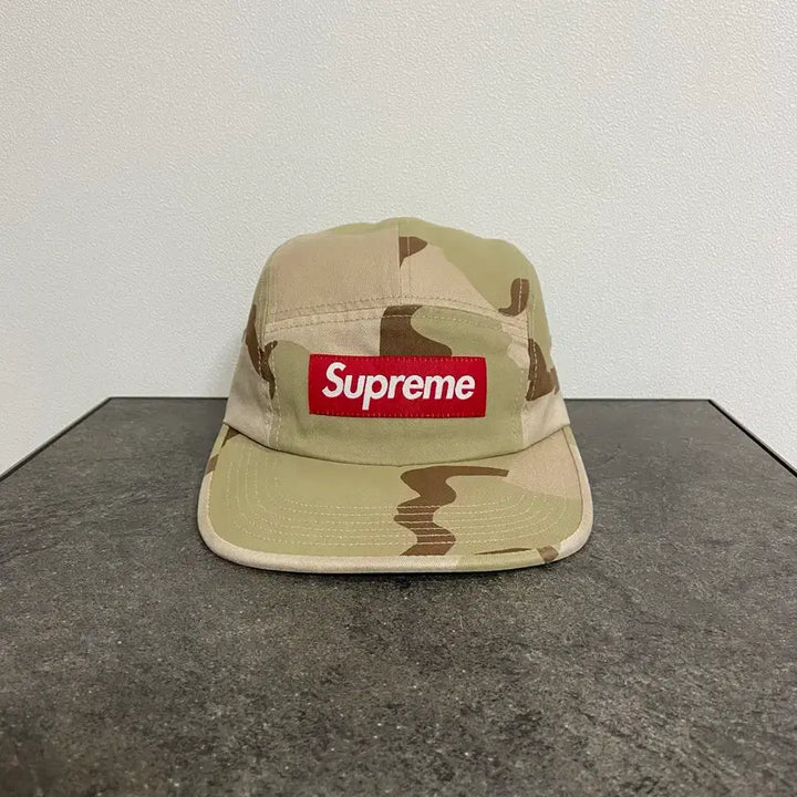[BUNJANG] Supreme Box Logo Camp Cap Hat Desert Camo / (OS) 슈프림 박스로고 캠프캡 모자 데저트 카모