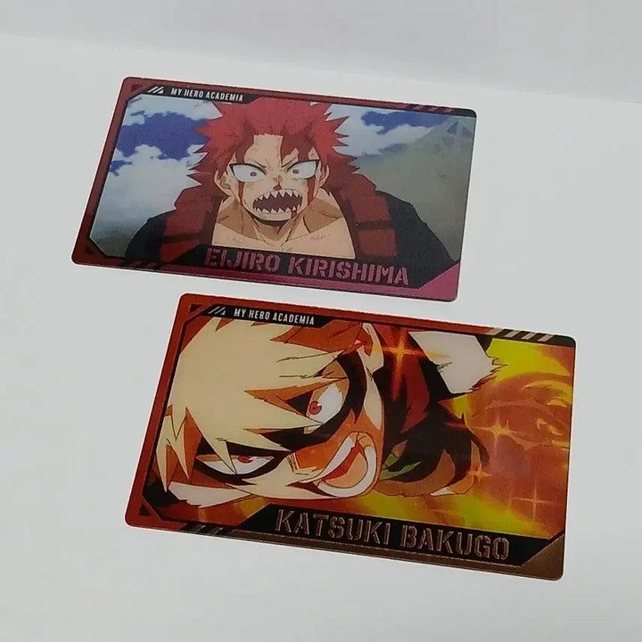 [BUNJANG] My Hero Academia Bakugo &amp; Kirishima Wafer Card Bundle Set / [나히아] 바쿠고 키리시마 웨하스 카드 4탄 일괄