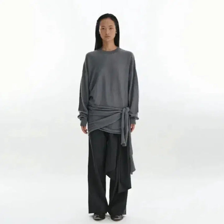 [BUNJANG] Repos Side Wrap Knit Top / 리포스 repos side wrap knit 니트