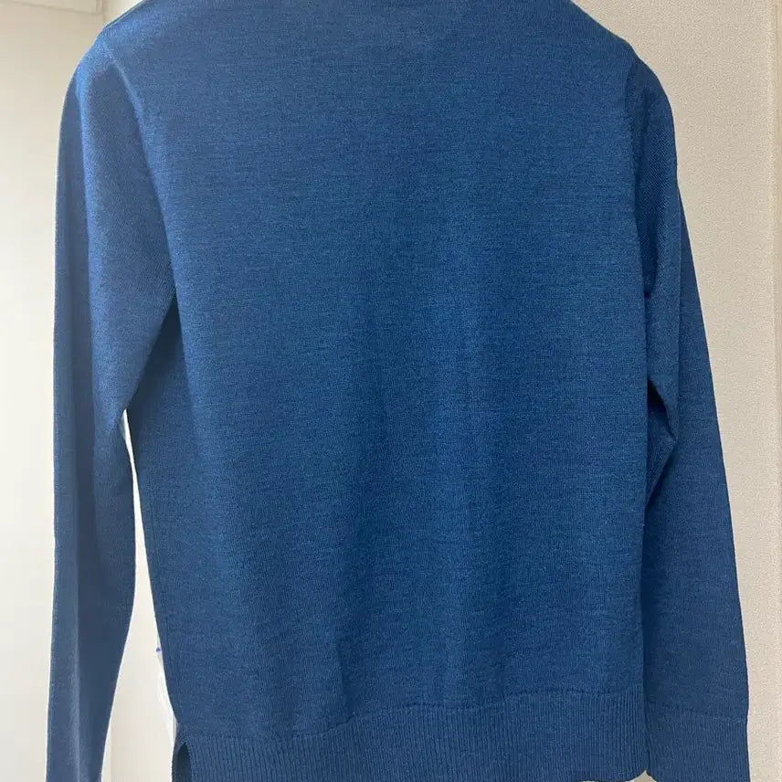 [BUNJANG] Maison Kitsuné Blue Knit L (New) / 메종키츠네 블루니트 L (새상품)