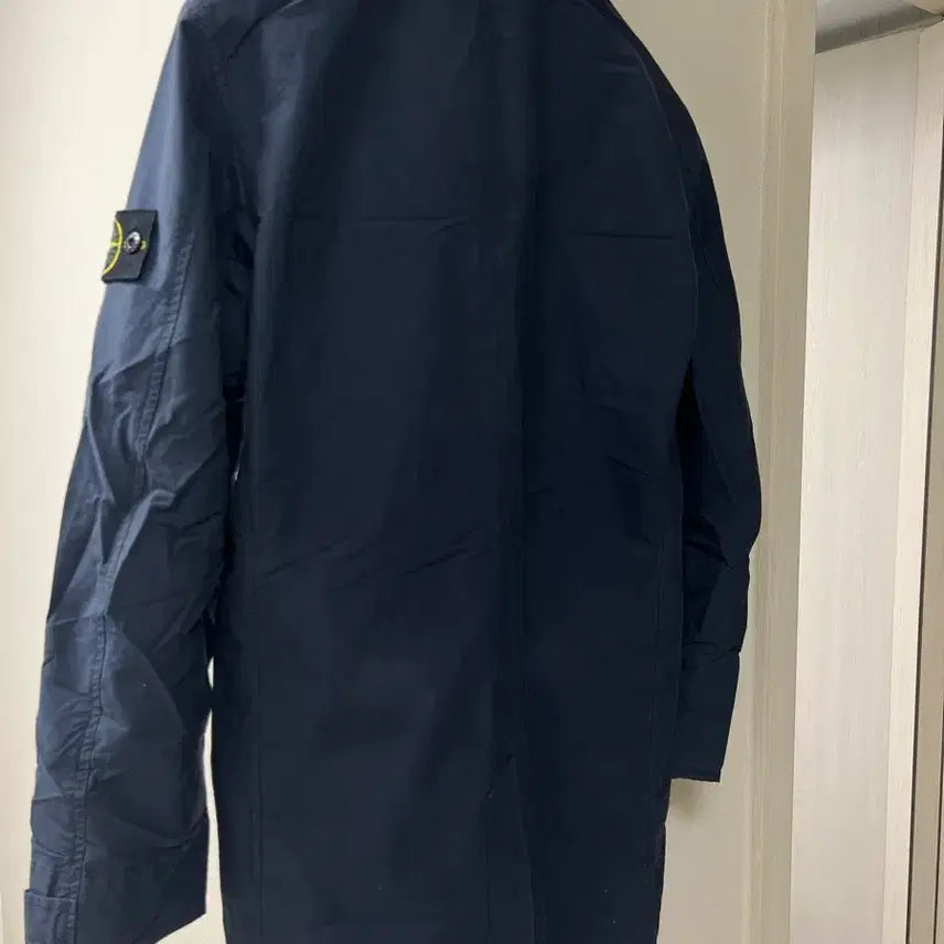 [BUNJANG] Stone Island Nylon Coat Dark Navy M (100-105) / 스톤아일랜드 나일론 코트 100-105