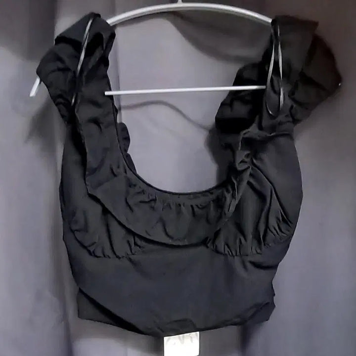 [BUNJANG] Zara Black Off-Shoulder Top / 자라 블랙 오프숄더 탑