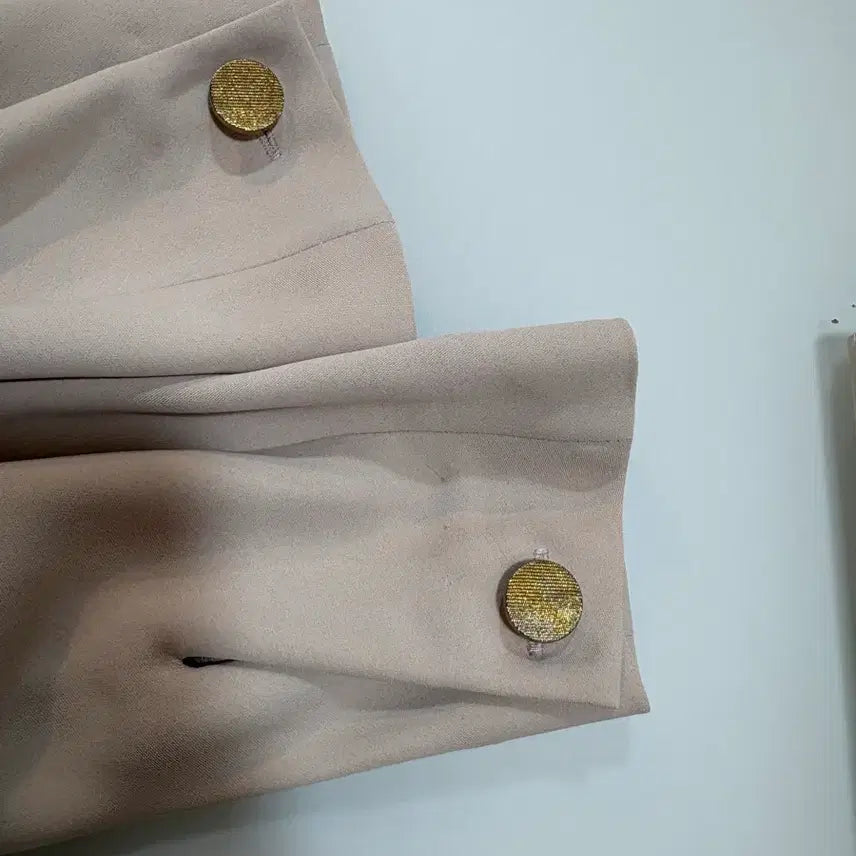 [BUNJANG] Jigott Beige Pocket Point Long Dress / Jigott지고트연베이지 롱 포켓포인트원피스