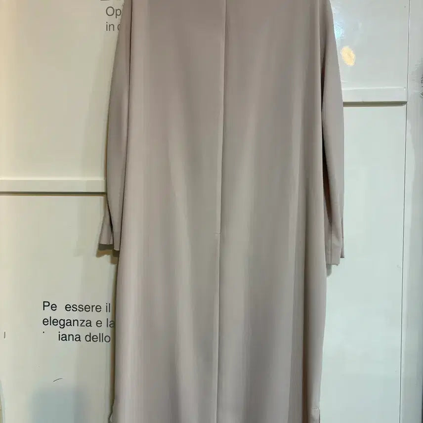 [BUNJANG] Jigott Beige Pocket Point Long Dress / Jigott지고트연베이지 롱 포켓포인트원피스