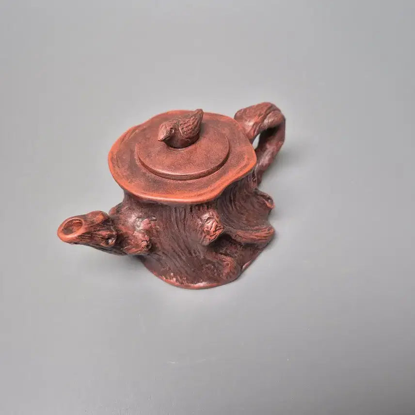 [BUNJANG] Yixing Zisha Teapot - Old Wood Style / 의흥자사 조수문 고목식 다호 자사호 수집품 골동품 고미술품