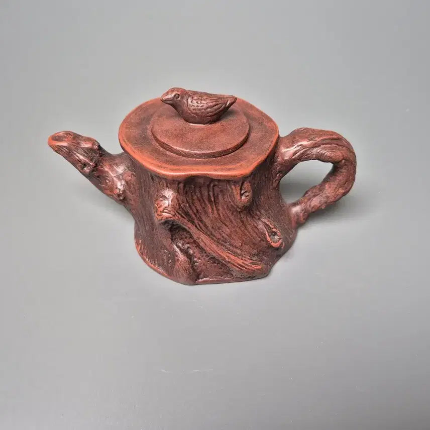 [BUNJANG] Yixing Zisha Teapot - Old Wood Style / 의흥자사 조수문 고목식 다호 자사호 수집품 골동품 고미술품