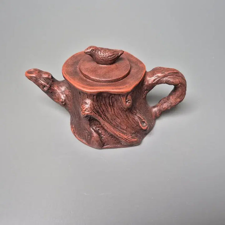 [BUNJANG] Yixing Zisha Teapot - Old Wood Style / 의흥자사 조수문 고목식 다호 자사호 수집품 골동품 고미술품