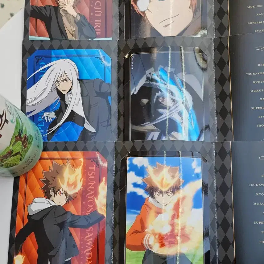 [BUNJANG] Katekyo Hitman Reborn! Illustration Sheet Bromide / 가히리 일러스트 시트  브로마이드 가정교사 히트맨 리본