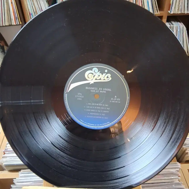 [BUNJANG] Men at Work Business as Usual LP / 소장가치 멘 앳 워크 Business as Usual LP