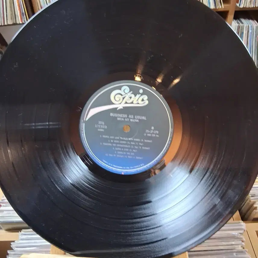 [BUNJANG] Men at Work Business as Usual LP / 소장가치 멘 앳 워크 Business as Usual LP