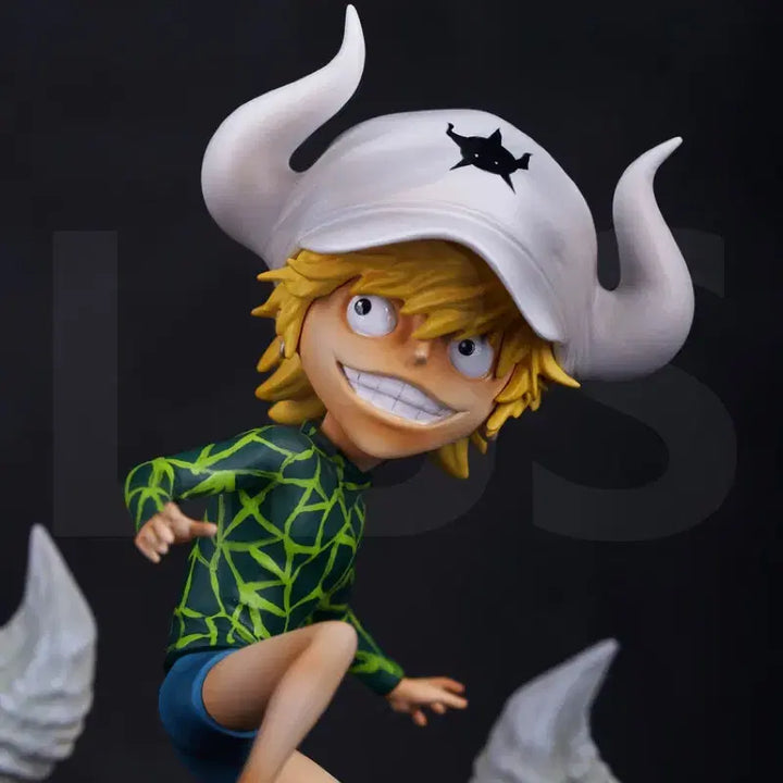[BUNJANG] One Piece Dellinger LBS Resin Figure / [원피스] 도플라밍고 패밀리 간부 델린저 lbs 레진 피규어