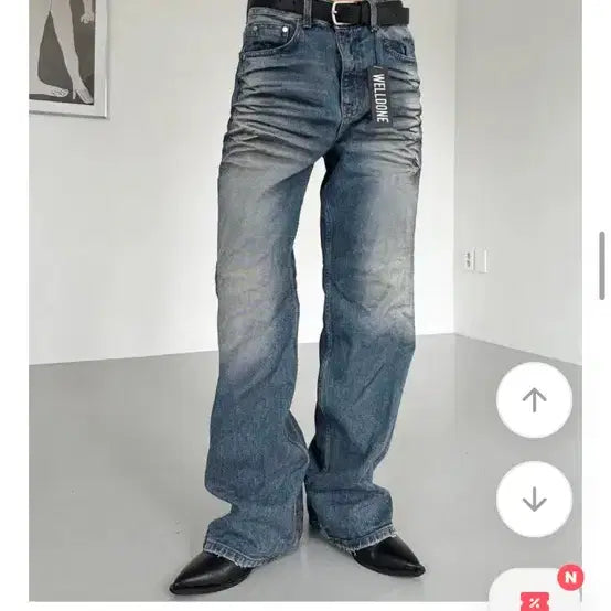 [SOLD OUT] 이너뮤트 데님 팬츠 super busy jean