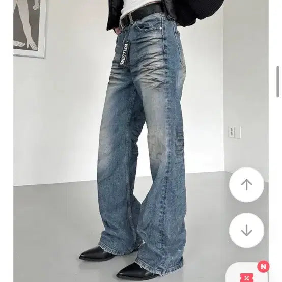 [SOLD OUT] 이너뮤트 데님 팬츠 super busy jean