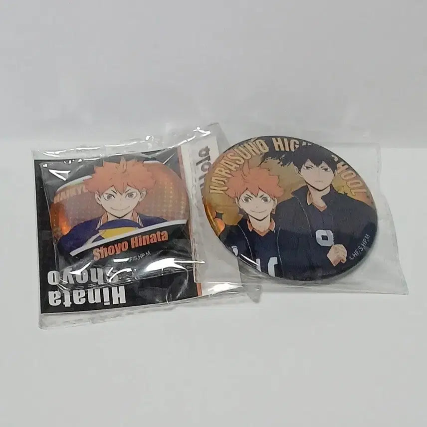 [BUNJANG] Haikyuu Hinata Kageyama Hoshiumi Bundle Set Badge &amp; Photocard Holder / [하이큐] 히나타 카게야마 호시우미 뱃지 포토카드 홀더 일괄