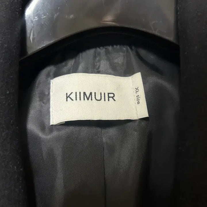 [BUNJANG] KIIMUIR Black Double Maxi Coat XL / KIIMUIR 블랙 대디핏 더블 맥시 코트 XL