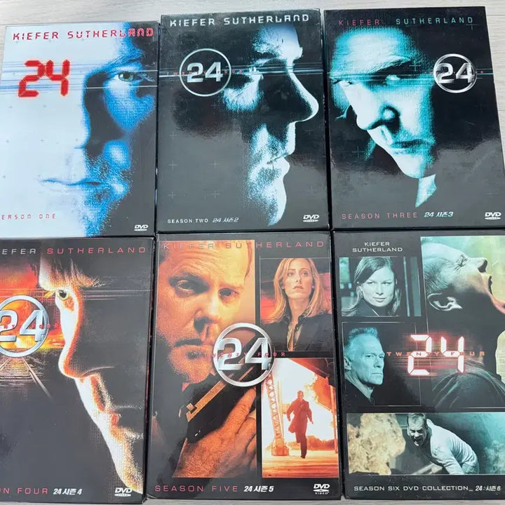 [BUNJANG] 24 Season 1-6 DVD Box Set / 미드 24 시즌 1~6 DVD 세트