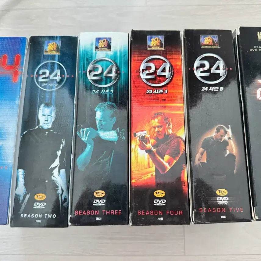 [BUNJANG] 24 Season 1-6 DVD Box Set / 미드 24 시즌 1~6 DVD 세트