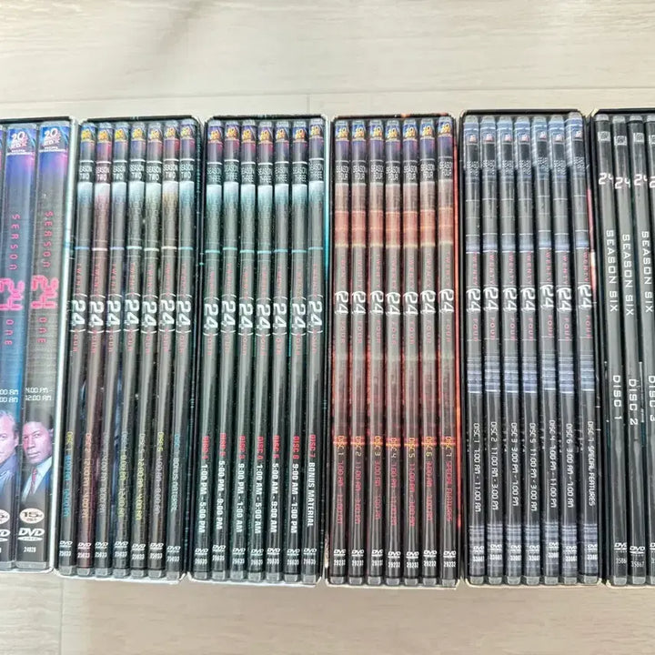 [BUNJANG] 24 Season 1-6 DVD Box Set / 미드 24 시즌 1~6 DVD 세트