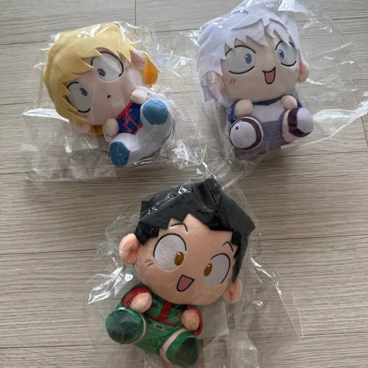 [BUNJANG] Hunter x Hunter Killua, Kurapika, Gon Nui Bundle Set / 미개봉 헌터헌터 키르아 크라피카 곤 누이 3종 일괄