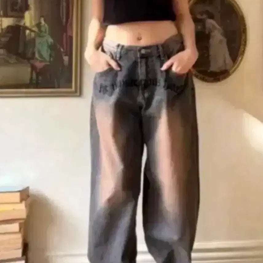 [SOLD OUT] 상점정리/더미스테리어스호텔 데님팬츠2