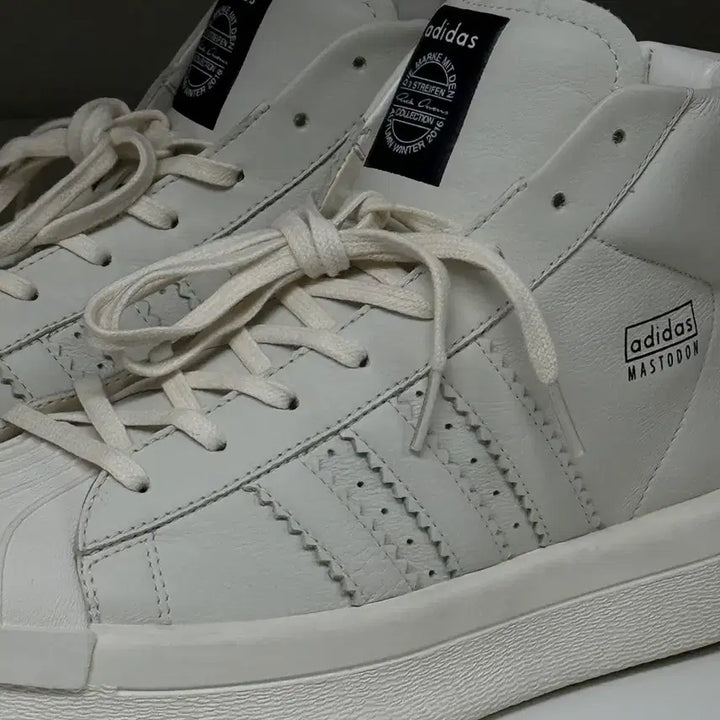 [BUNJANG] Rick Owens x Adidas Mastodon ProModel Smooth Milk Sneakers (275mm) / 새제품 275 / 릭오웬스 아디다스 마스토돈 프로모델 Rick Owens