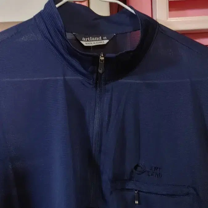 [BUNJANG] Navy Sleeveless T-shirt / 시원한네이비반팔티셔츠세탁완료 95사이즈